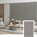 AcoustiLine™ Präzisions-Akustiklamellenplatte – Smoked Oak (2,7 m × 1,10 m)