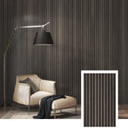AcoustiLine™ Präzisions-Akustiklamellenplatte – Smoked Oak (2,7 m × 1,10 m)